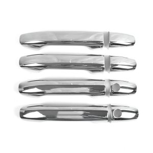 Mercedes Sprinter W907 Door Handle Cover - Omac - 8 Pcs, S.Steel - Gloss Silver - 2018